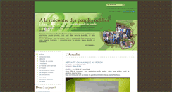 Desktop Screenshot of peuplesracines.org